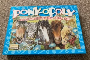 Pony-opoly Monopoly Boardgame | 100% Complete | Age 5-8 | Horses Ponies - Picture 1 of 5