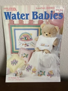 WASSERBABYS 14 Designs gezählt Kreuzstich Broschüre Freizeit Kunst #2280 Neu aus altem Lagerbestand - Bild 1 von 5