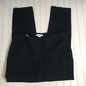 Liz Claiborne Emma Ankle? Dress Pants Womens 16 NEW Charcoal Slim Straight Leg - Picture 1 of 12