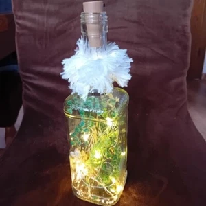 Botella LED Salón Baño Jardín Decoración Regalo Único aprox 27 cm Alto - Imagen 1 de 2