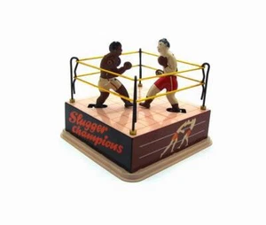 NIB Schylling Toys Slugger Champions Boxers Ring ~ Wind Up Tin Toy MS381 - Picture 1 of 6