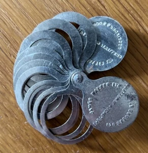 Vintage Metal Ring Sizer Jeweller Tools James Walker London - Picture 1 of 5