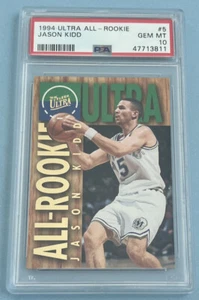 Fleer Ultra All-Rookie Jason Kidd #5 PSA 10 GEM MT Rookie RC HOF💎1994 - Picture 1 of 2