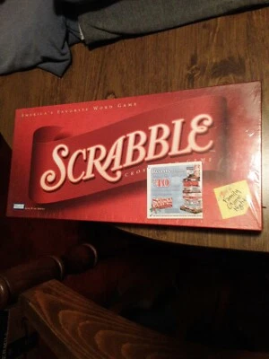 2001 HASBRO SCRABBLE BOARD GAME Brand New Still Sealed. & For Great Price! - Image 1 of 3