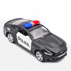 1/36 Ford Mustang GT Police Car Model Car Diecast Toy Cars Toys for Boys Kids - Picture 1 of 17