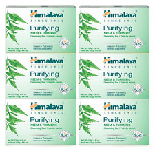 Himalaya Purifying Neem & Turmeric Cleansing Bar for Clean and Healthy Looking S