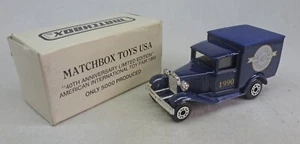 Matchbox MB38 Ford Model A Van "40th Anniversary" 1990 - Picture 1 of 1