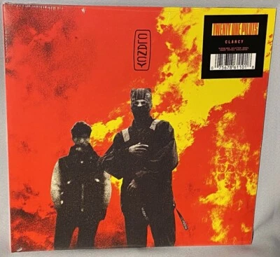 LP TWENTY ONE PILOTS Clancy (CLEAR/RED SPLATTER VINYL, 21 Pilots) NEW MNT SEALED - Image 1 of 3