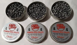 Lot of 3 NEW Vintage Daisy Quick Silver Pointed Field Pellets .177 Cal. 250 Each - Picture 1 of 2