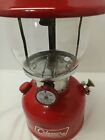 Coleman Vintage Single Mantle Red Lantern Model 200A 1971 Sunshine In The Night
