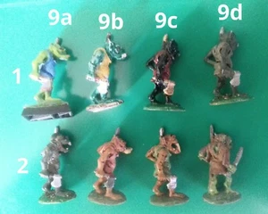 8x C15 FTO-9 orco avanzando con hacha y lanza ciudadela gw fantasía tribus variante - Imagen 1 de 2