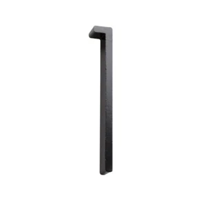 Sandleford 120mm Black Slimline Numeral 1 With Fixing - Picture 1 of 1