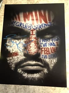 Kelvin Gastelum 11x14 Edit Signed Autograph Knock Out KO Authentic Champ - Picture 1 of 1