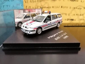 1/43 Eligor Renault Megane Break RXE 1.4 16V 1999 Police France polizei policia - Foto 1 di 2