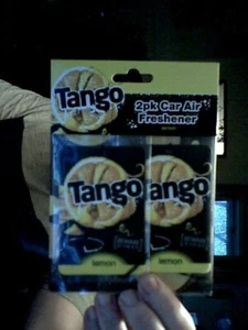 TANGO REFRESCO LIMÓN PAQUETE DE 2 COCHE AIRE FRESCO CUMPLEAÑOS NAVIDAD GRATIS REINO UNIDO CORREO - Imagen 1 de 1