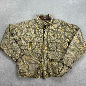 RealTree Jacket Adult Medium Brown Workwear Camo Hunting Lined Insulated Men* - Picture 1 of 14