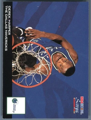 1993-94 Hoops Dallas Mavericks Derek Harper #HS6 - Image 1 of 2