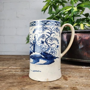 Taza Ale cilíndrica Pearlware C 1790 - Imagen 1 de 8