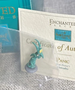 WDCC Disney Enchanted Places Miniatures Panic Hercules with Box and COA RARE - Picture 1 of 3