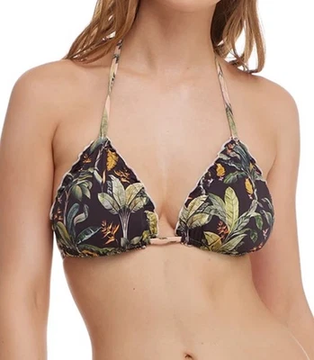 BODY GLOVE Mujer Talla S/P NEGRO DITA Bikini Reversible Top de Natación Foto 1 de 4