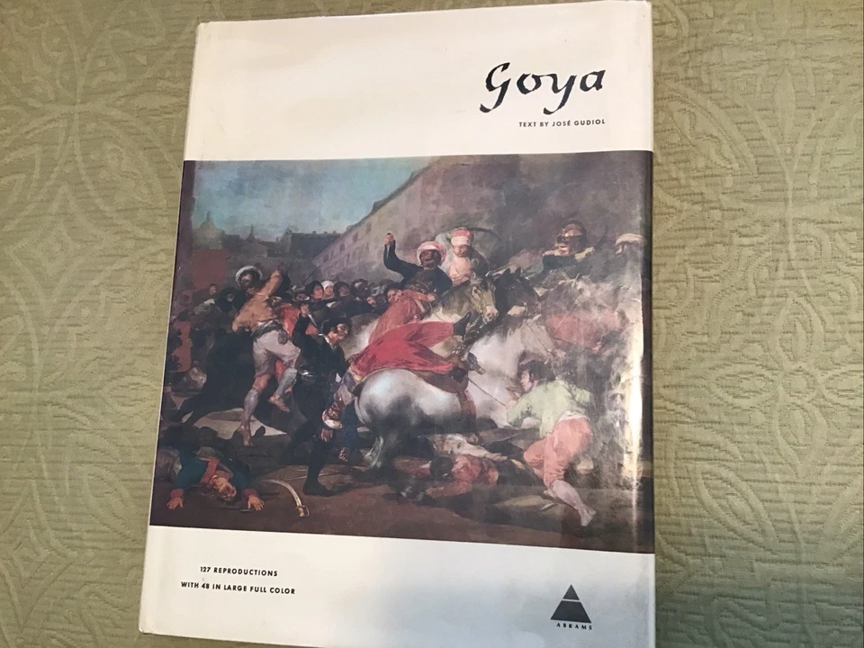 Goya ~ Francisco de Goya y Lucientes text by Jose Gudiol 1965 HB/DJ Foto 1 de 4