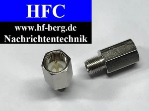 1 Stück FME-Adapter, FME-Stecker / SMA-Buchse (F3522) - Picture 1 of 5