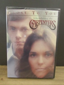 NEW Close to You: Remembering the CARPENTERS (DVD) Rare Performances - SEALED - Foto 1 di 3