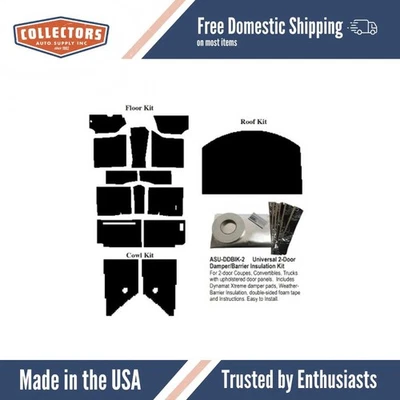 Kit de amortiguador de sonido de aislamiento para Ford Convertible Acoustishield 1977-1979 Foto 1 de 4