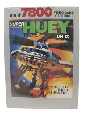 Super Huey UH-IX (Atari 7800) NEW & FACTORY SEALED - Image 1 of 4