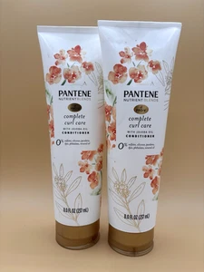 Set of 2 Pantene Nutrient Blends Pro-V Complete Curl Care Conditioner Jojoba Oil - Picture 1 of 1