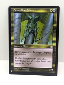 Crystalline Sliver - Mystery Booster - Common - Creature - Regular - - Picture 1 of 2