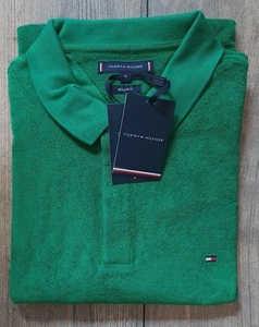 Neu* Tommy Hilfiger Towel Frottee Poloshirt Shirt Gr.XL Nov.green zu Lacoste Jea - Bild 1 von 4