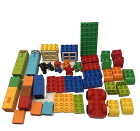Lego Duplo 10572 All-In-One Box of Fun 2014 -1 Brick Missing. No Tub