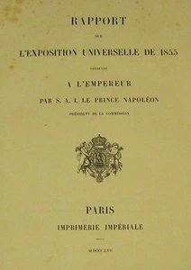 Bericht über die Weltausstellung von 1855, präsentiert dem Kaiser EX SELTEN - Bild 1 von 4