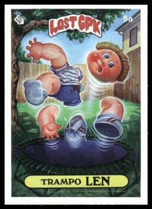 Tarjeta adhesiva Trampo Len Lost Garbage Pail Kids #5a (NM) - Imagen 1 de 2