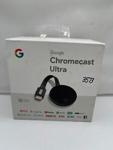 Google Chromecast Ultra 4K Digital Media Streamer - Black (GA3A00403A14)