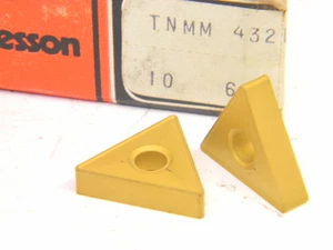 NEW SURPLUS 10PCS. VR/WESSON TNMM 432E GRADE: 680 CARBIDE INSERTS - Picture 1 of 4