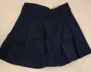 J. Crew Crew Cuts Uniform Twill Skirt Navy Size 5 NWT - Picture 1 of 7