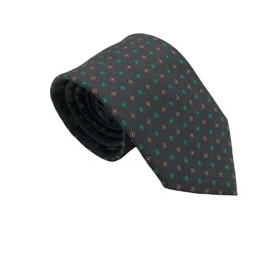 Corbata Floral Suitsupply Seda Marrón Estampado Italia 150Cm/8Cm Foto 1 de 4