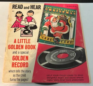 The Night Before Christmas, Read and Hear, A Little Golden Book & Record - Picture 1 of 3