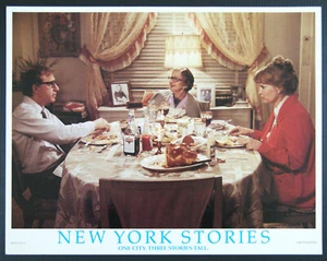 Lobbykarte US Film NEW YORK STORIES Woody Allen Mia Farrow 1989 Touchstone - Bild 1 von 1