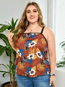 Camicetta donna taglie forti casual floreale leggera comoda primavera estate top - Foto 1 di 7