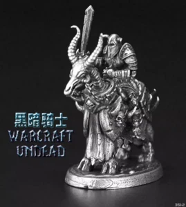 Metal Miniature Warcraft Undead Skeleton Soldier Model-Dark Knight Desktop Game - Picture 1 of 2