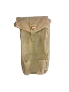 Original 2. Weltkrieg britische Armee 37 Muster Gurtband Munition Beutel 1937 Pat MK3 - Bild 1 von 5