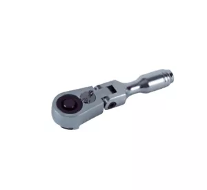 TRUSCO 1/4" FLEXIBLE SHORT RATCHET HANDLE 94mm (72 GEAR TYPE) TSFRH2 - Picture 1 of 1