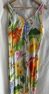 Hula Moon By Jam’s World Multi Floral Print Mini Dress XL Hawaii - Picture 1 of 6