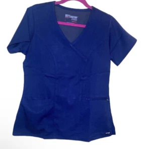 GREYS ANATOMY BY BARCO V-NECK SCRUB SIZE-S - Picture 1 of 9