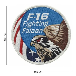 F-16 Fighting Falcon USA    ca 9,5 cm nur zum aufnähen - Bild 1 von 1