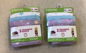 Fruit Of Loom Toddler Girls Training Pants 18 months 2 Pks of 3 Total of 6 Pair - Picture 1 of 4
