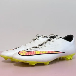 NIKE Mercurial Victory V FG White Soccer Cleats Football Boots Size US 10 - Picture 1 of 23